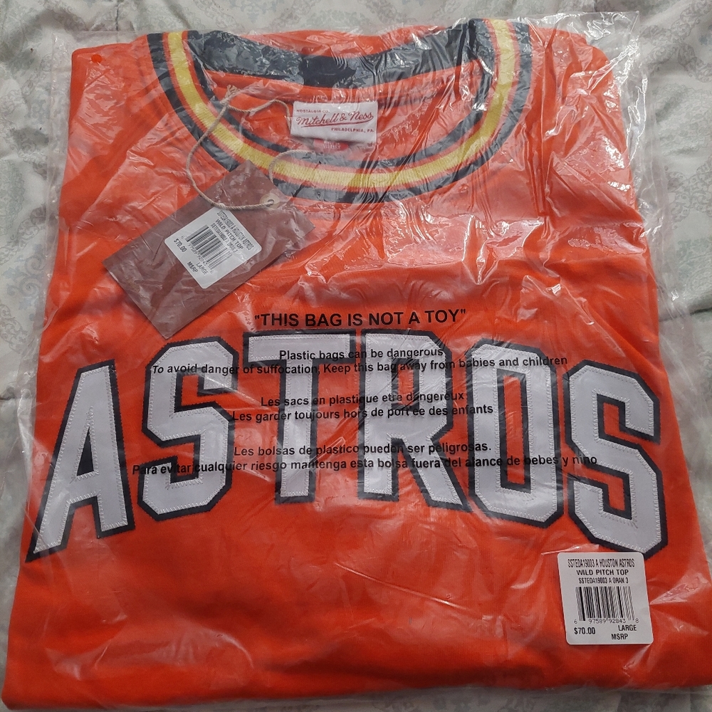Mitchell and Ness astros shirt